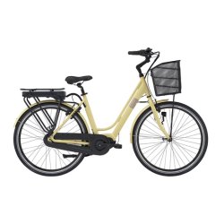 E-Fly Nova Max V N7 Butter  Elegant elcykel med centermotor og frontkurv