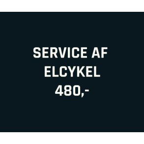 Service af elcykel