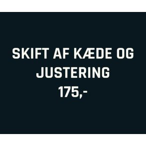 Skift af kde og justering