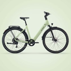 Titan Dame Soft Green � Elegant Elcykel med Sporty Performance