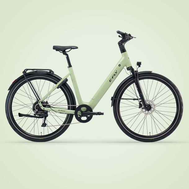 Titan Dame Soft Green � Elegant Elcykel med Sporty Performance