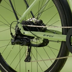 Titan Dame Soft Green � Elegant Elcykel med Sporty Performance