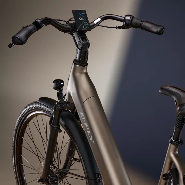 E-Fly Vela  Elcykel med maksimal komfort og lang rkkevidde