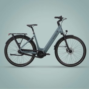 E-FLY Vela Storm Green Matt � Komfortabel elcykel med 80Nm centermotor | Vildbjerg Cykler