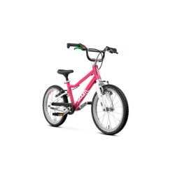 Woom GO AUTOMAGIC Cykel (16") - Hot Pink