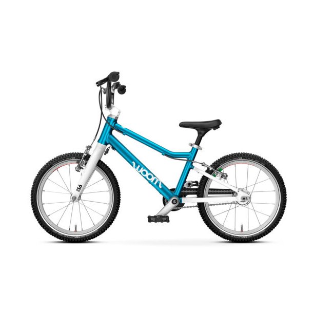  Woom GO AUTOMAGIC Cykel (16") - Blue