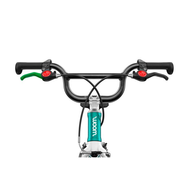 Woom GO 2 Cykel (14") med Pedaler - Turquoise