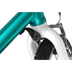 Woom GO 2 Cykel (14") med Pedaler - Turquoise