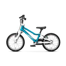 Woom GO 2 Cykel (14") med Pedaler - Bl