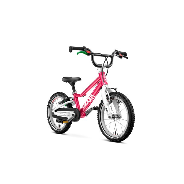 Woom GO 2 Cykel (14") med Pedaler - Pink