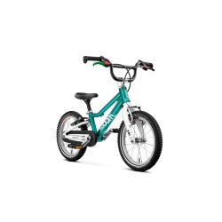 Woom GO 2 Cykel (14") med Pedaler - Turquoise