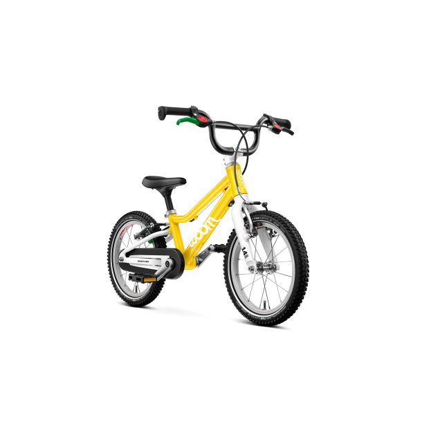 Woom GO 2 Cykel (14") med Pedaler - Gul