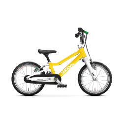 Woom GO 2 Cykel (14") med Pedaler - Gul
