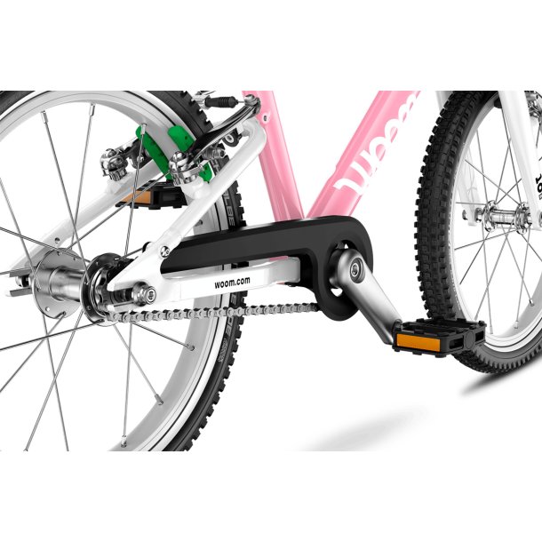 Woom GO 3 AUTOMAGIC Cykel (16") - Powder Pink
