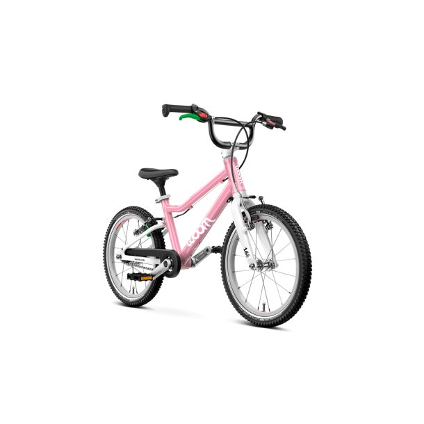 Woom GO 3 AUTOMAGIC Cykel (16") - Powder Pink