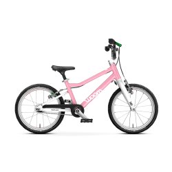 Woom GO 3 AUTOMAGIC Cykel (16") - Powder Pink