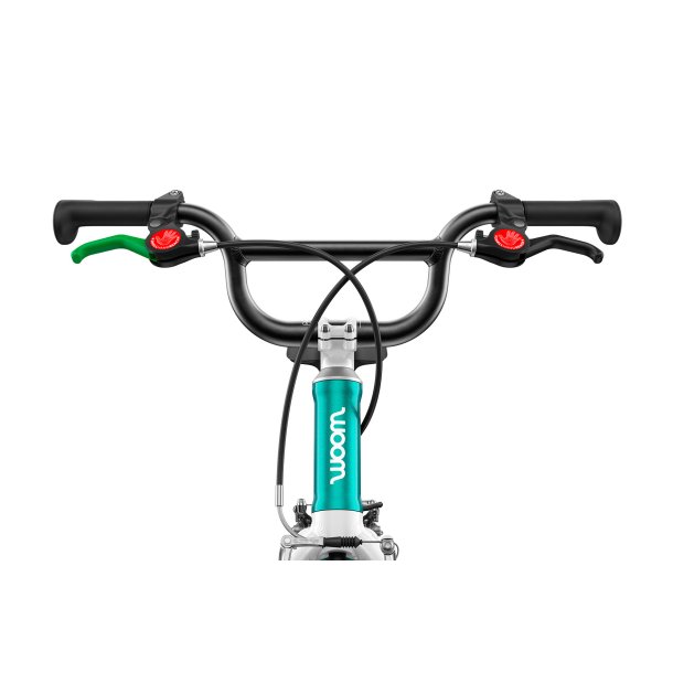 Woom GO 3 Cykel (16") - Turquoise 