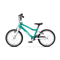 Woom GO 3 Cykel (16") - Turquoise 