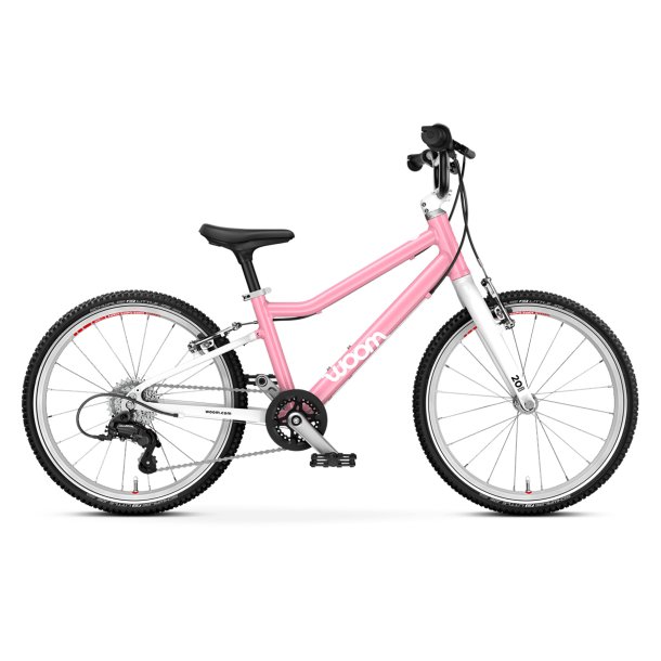 Woom GO 4 � Superlet 20" b�rnecykel til fart og frihed - Powder Pink